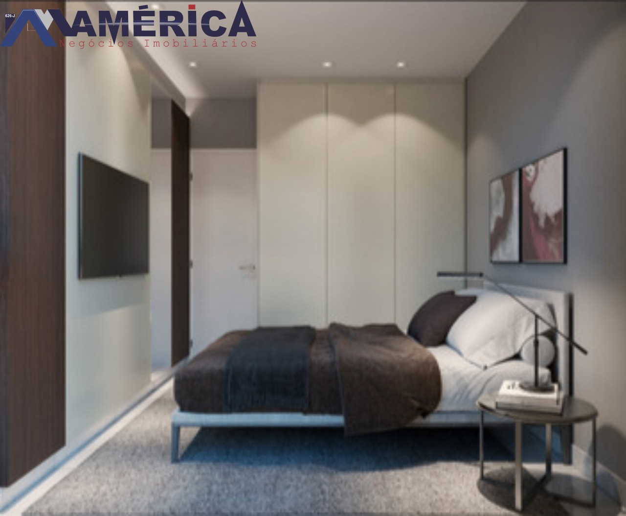 Apartamento à venda com 1 quarto, 28m² - Foto 3