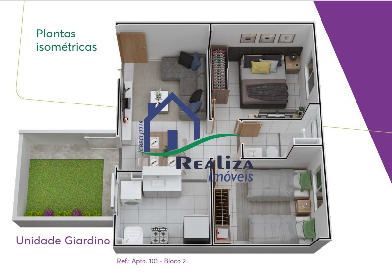 Apartamento à venda com 1 quarto, 41m² - Foto 16