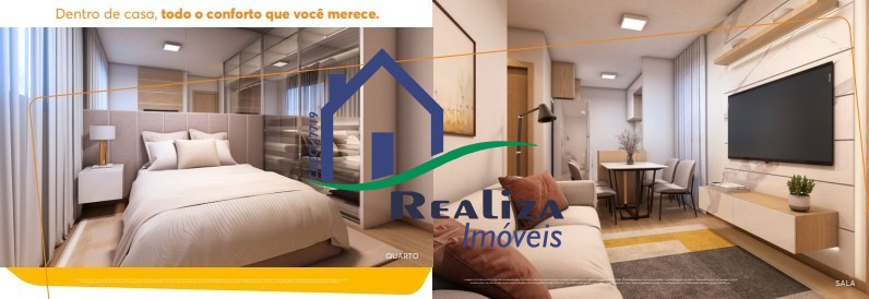 Apartamento à venda com 2 quartos, 41m² - Foto 2