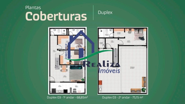 Apartamento à venda com 3 quartos, 62m² - Foto 17