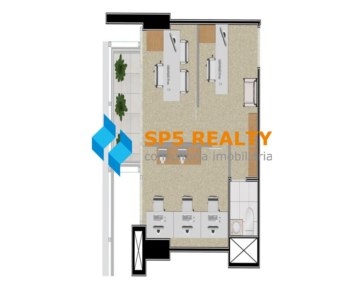 Apartamento à venda com 1 quarto, 52m² - Foto 31