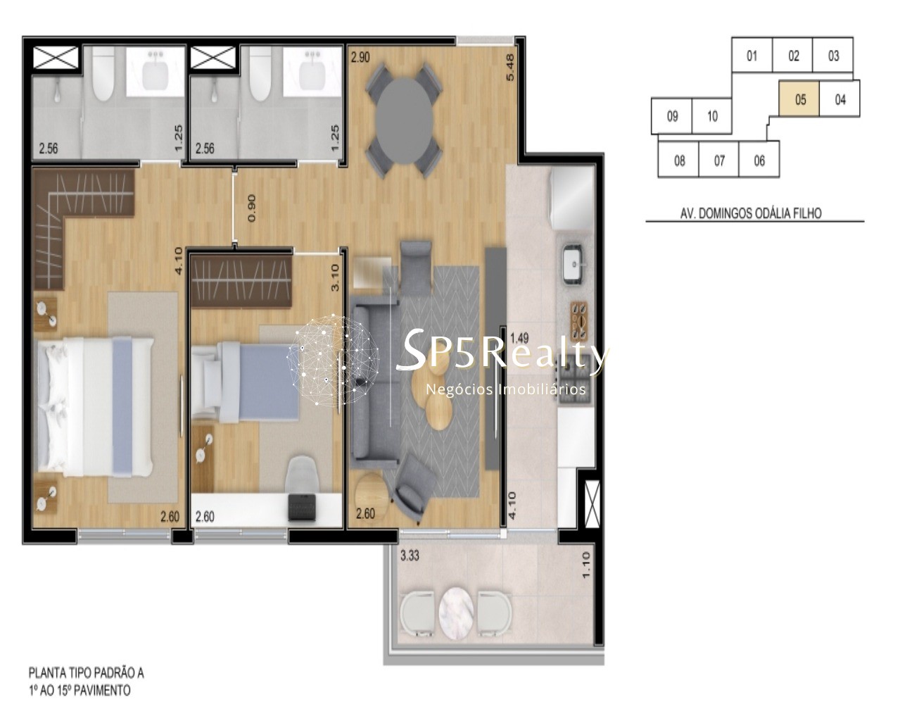 Apartamento à venda com 2 quartos, 60m² - Foto 20