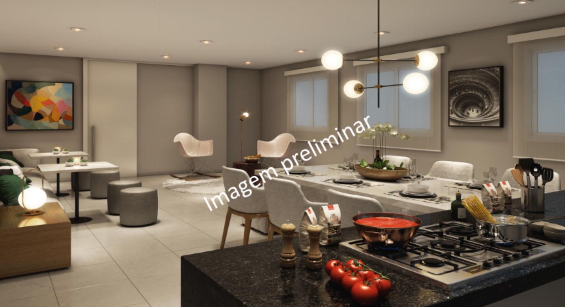 Apartamento à venda com 2 quartos, 42m² - Foto 5