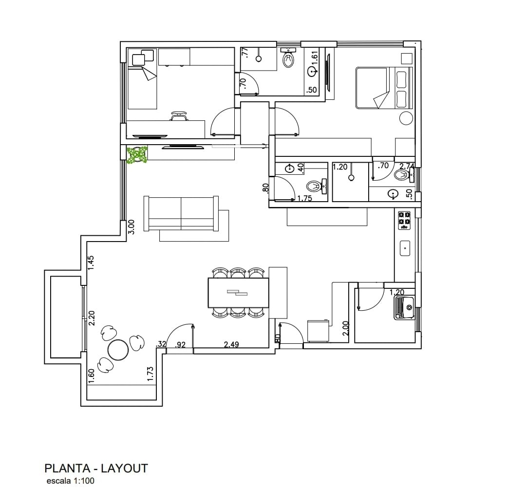 Apartamento à venda com 2 quartos, 113m² - Foto 22