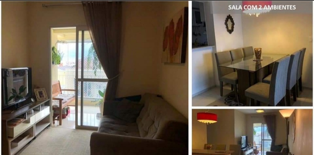 Apartamento à venda com 3 quartos, 74m² - Foto 1