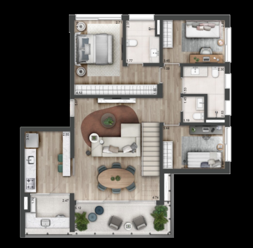 Apartamento à venda com 3 quartos, 111m² - Foto 20