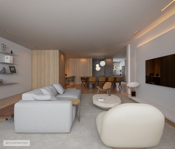 Apartamento à venda com 3 quartos, 150m² - Foto 4