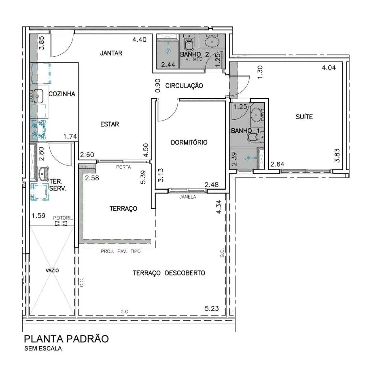 Apartamento à venda com 2 quartos, 86m² - Foto 20