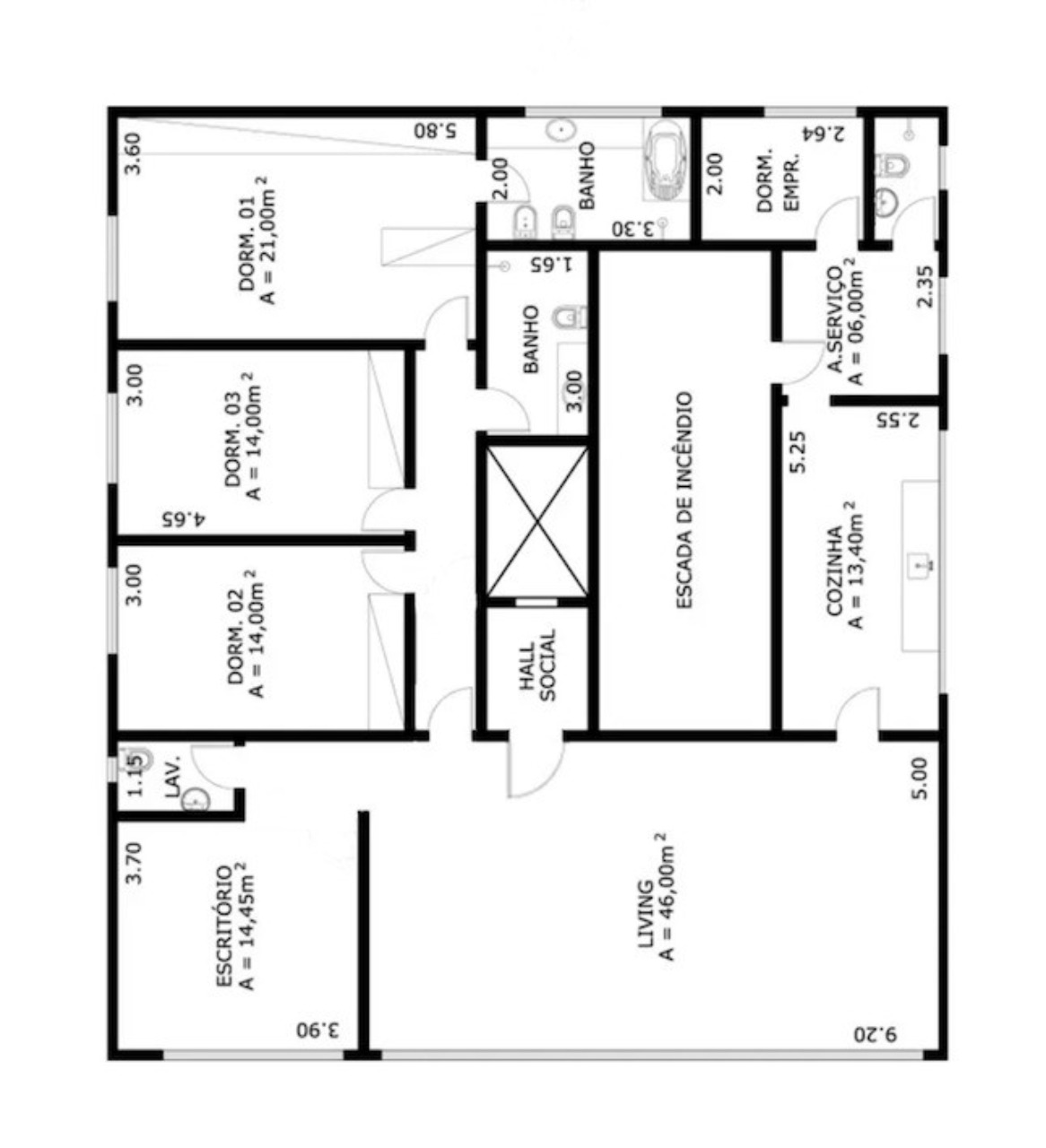 Apartamento à venda com 3 quartos, 189m² - Foto 15