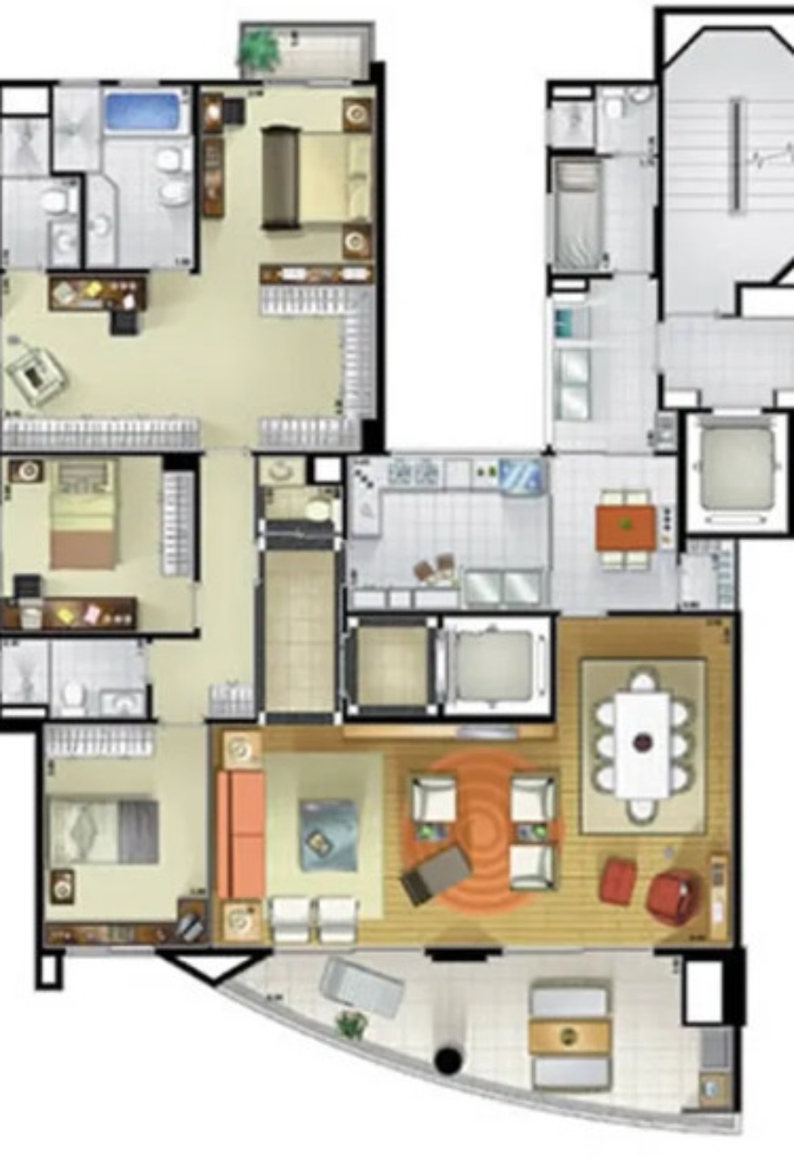 Apartamento à venda com 3 quartos, 178m² - Foto 24