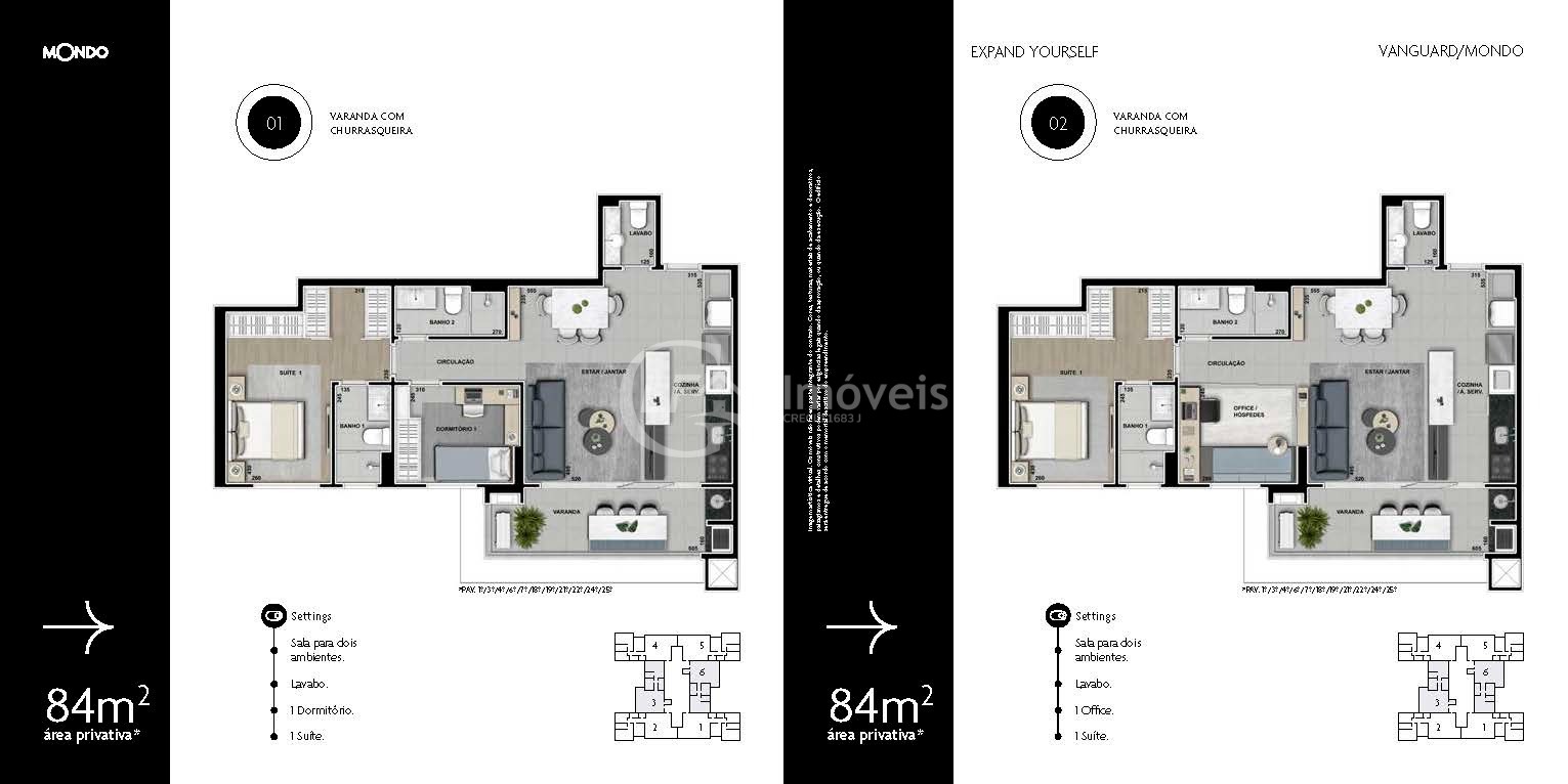 Apartamento à venda com 3 quartos, 103m² - Foto 32