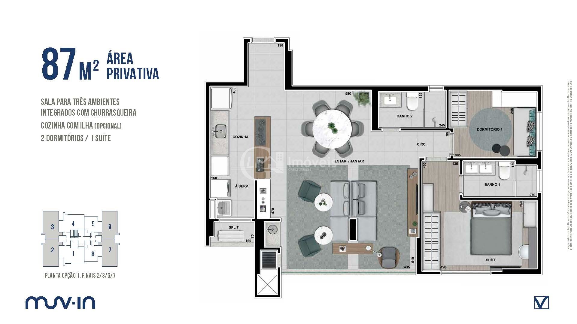 Apartamento à venda com 3 quartos, 87m² - Foto 49