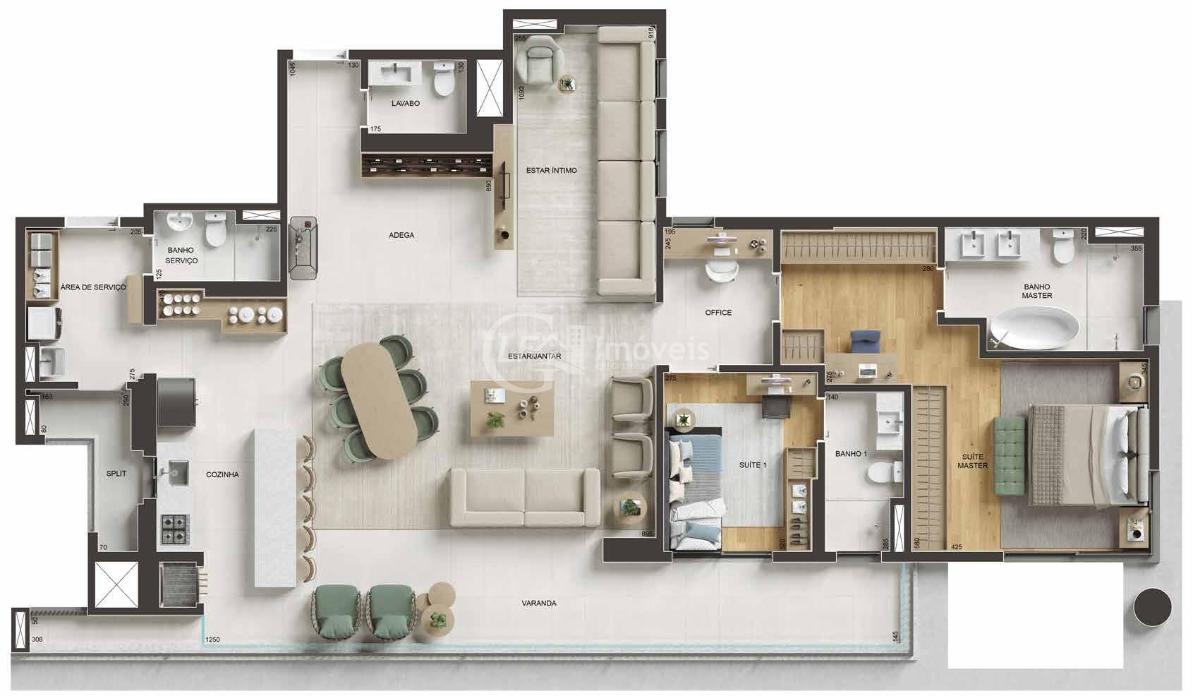 Apartamento à venda com 3 quartos, 173m² - Foto 22