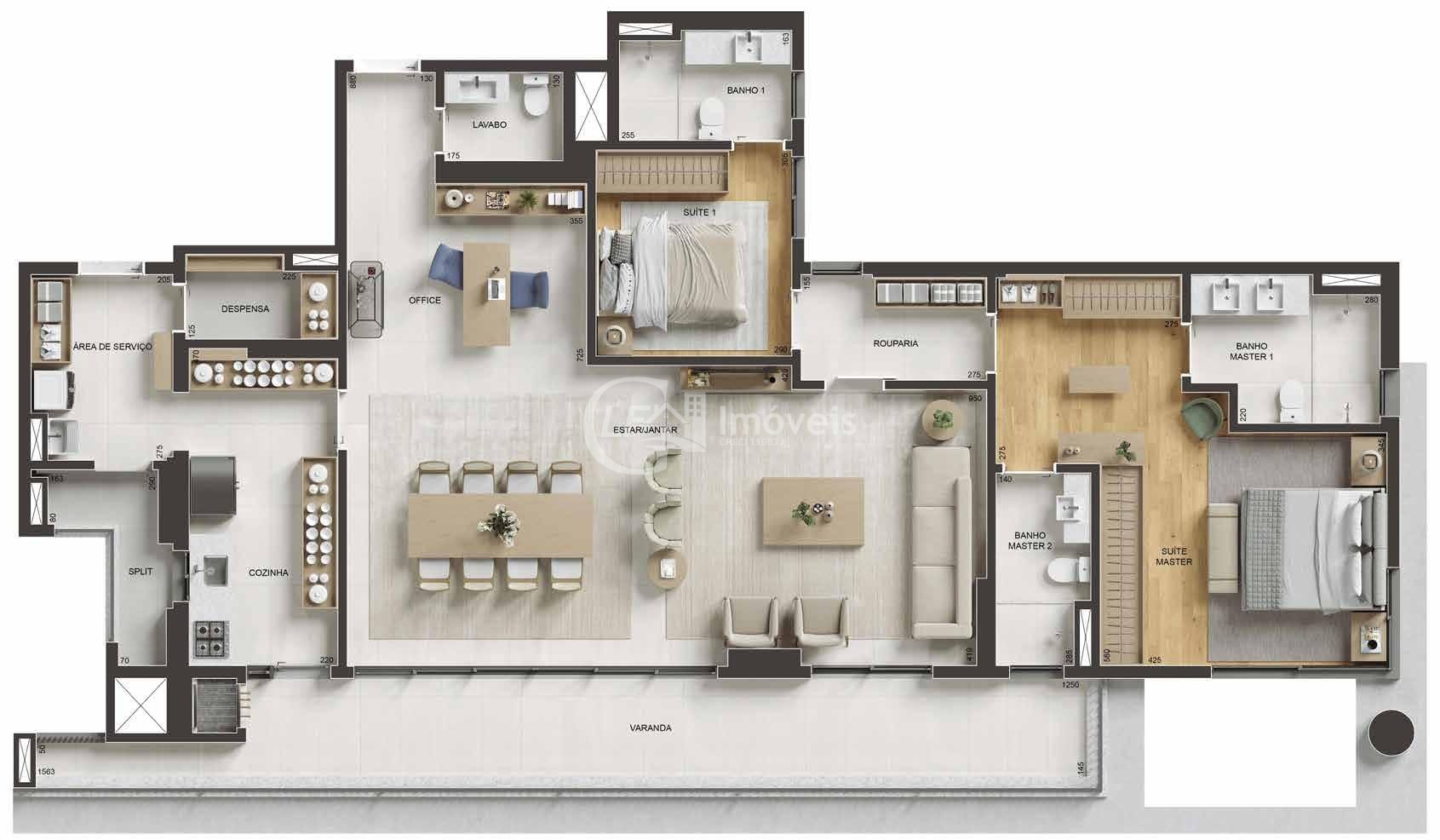 Apartamento à venda com 3 quartos, 173m² - Foto 21