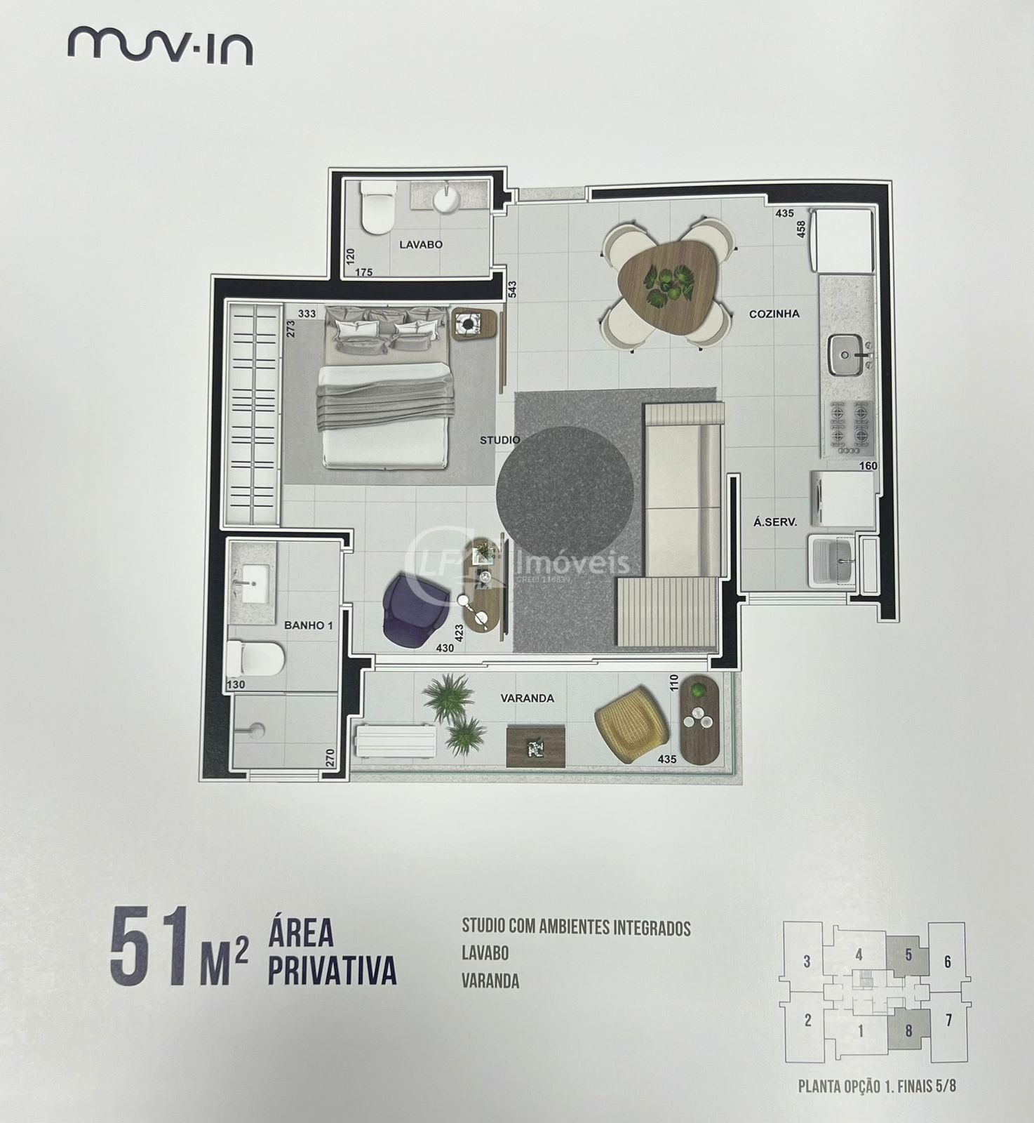 Flat/Apart Hotel à venda com 1 quarto, 51m² - Foto 25