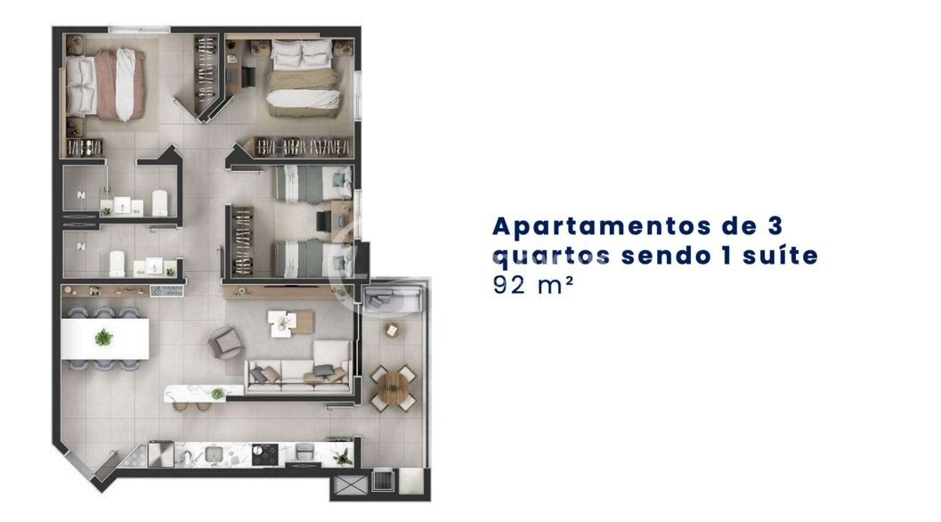 Apartamento à venda com 2 quartos, 92m² - Foto 17