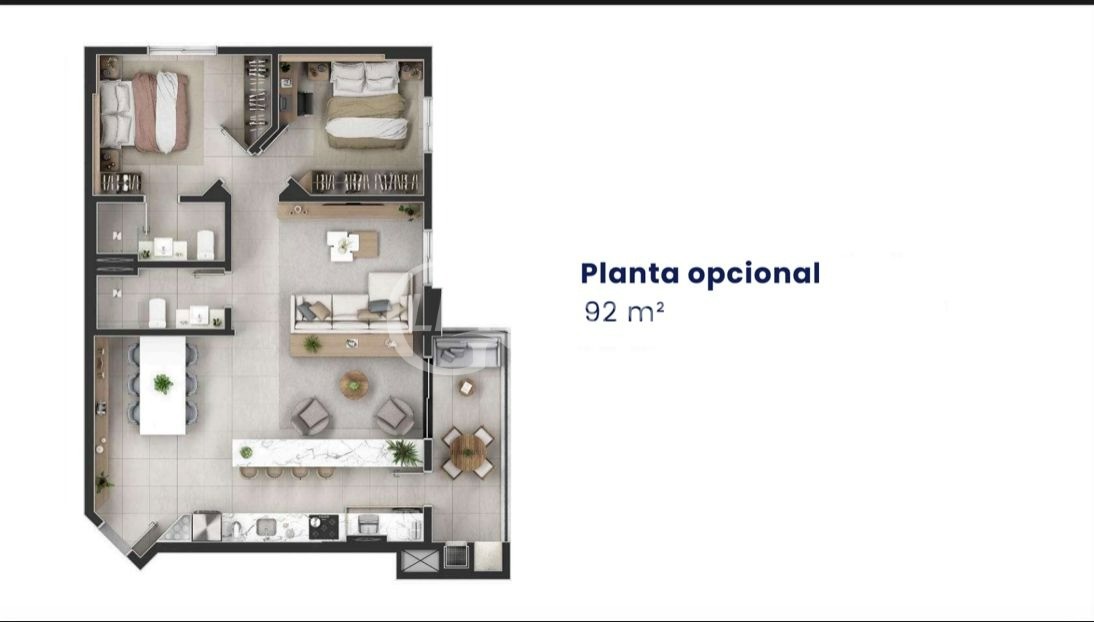 Apartamento à venda com 2 quartos, 92m² - Foto 18