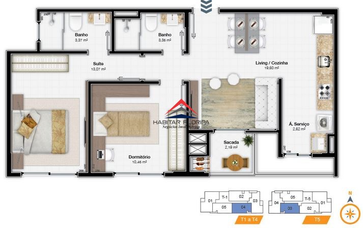 Cobertura à venda com 3 quartos, 147m² - Foto 23