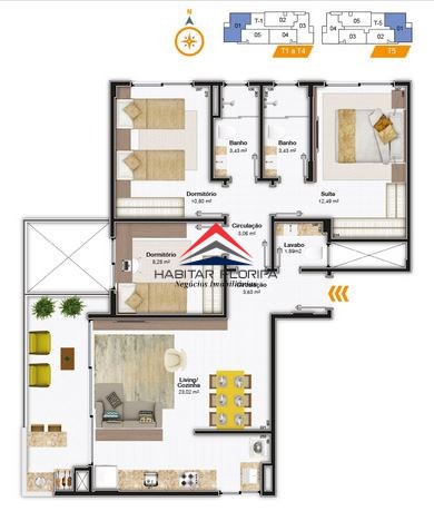 Cobertura à venda com 3 quartos, 147m² - Foto 20