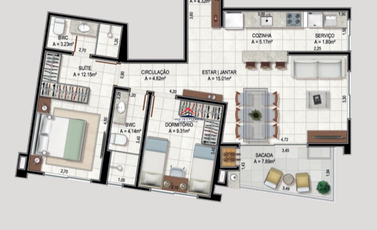 Cobertura à venda com 2 quartos, 63m² - Foto 34