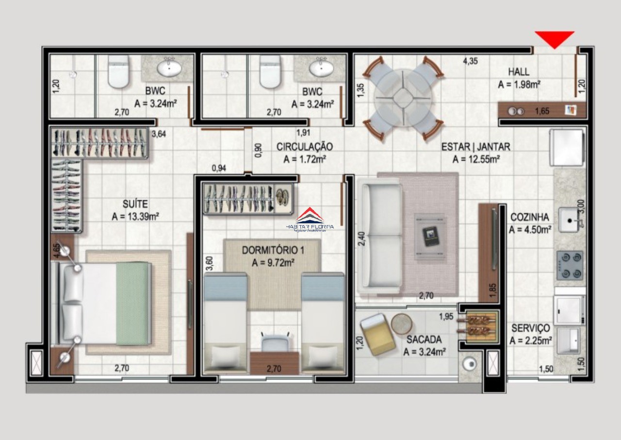 Cobertura à venda com 2 quartos, 63m² - Foto 38