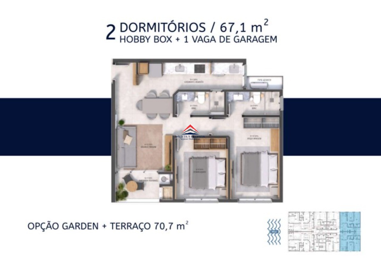 Apartamento à venda com 2 quartos, 88m² - Foto 23