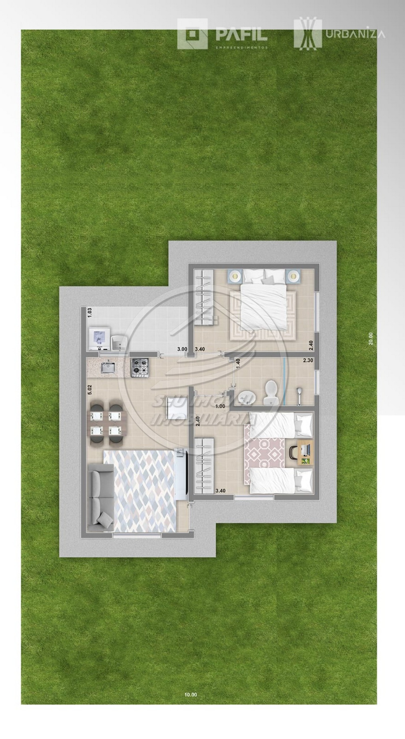 Casa, 2 quartos - Foto 13