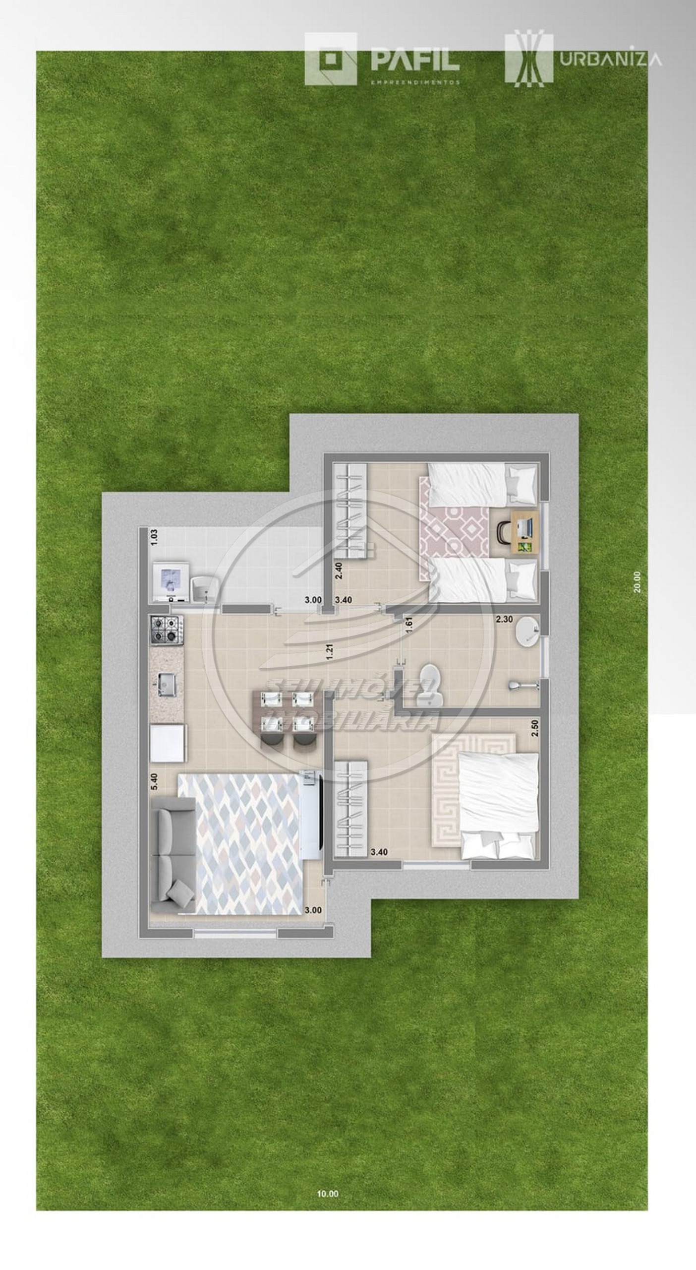 Casa, 2 quartos - Foto 14