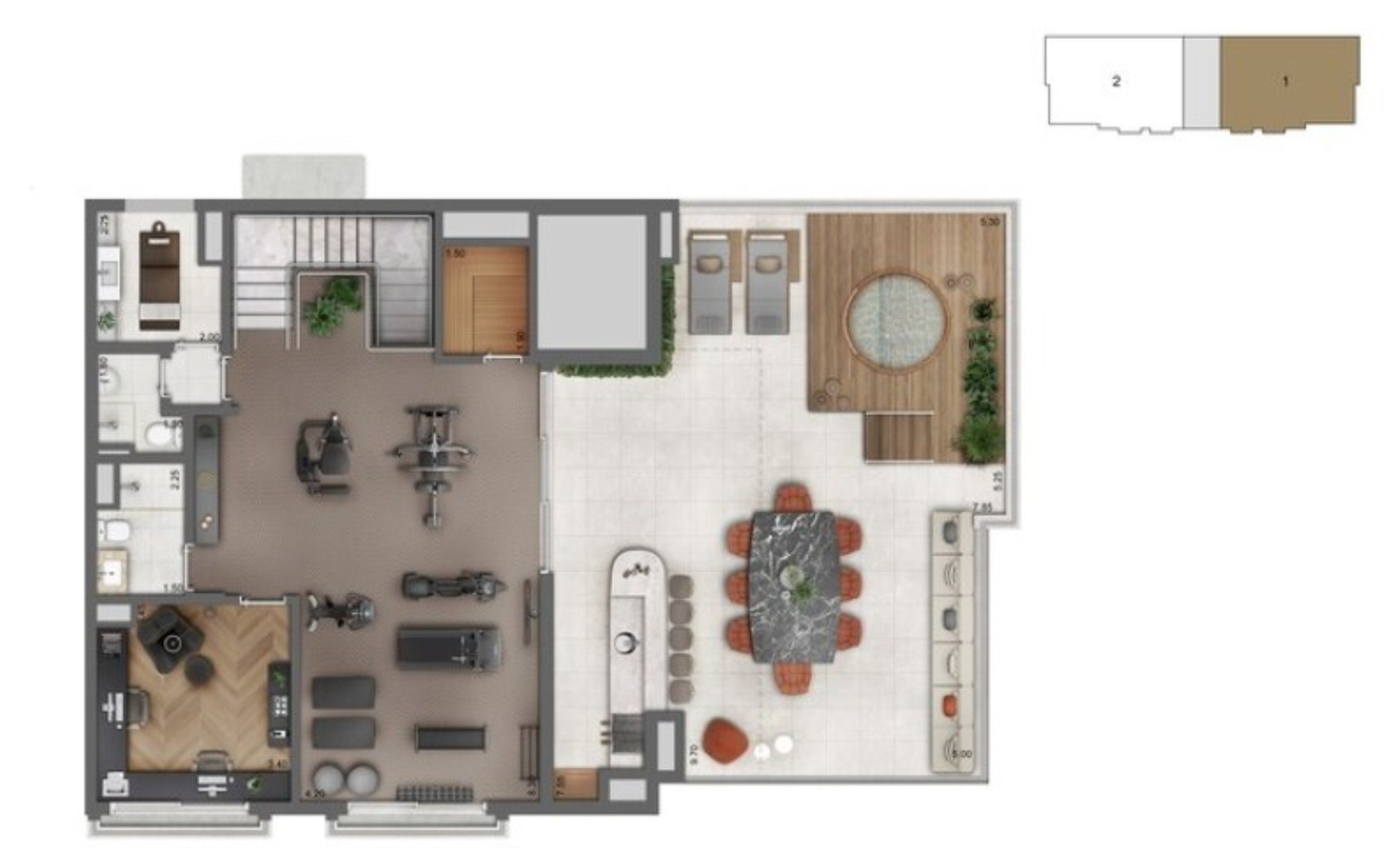 Apartamento à venda com 3 quartos, 165m² - Foto 18