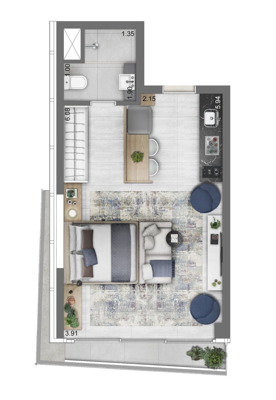 Apartamento à venda com 3 quartos, 143m² - Foto 24