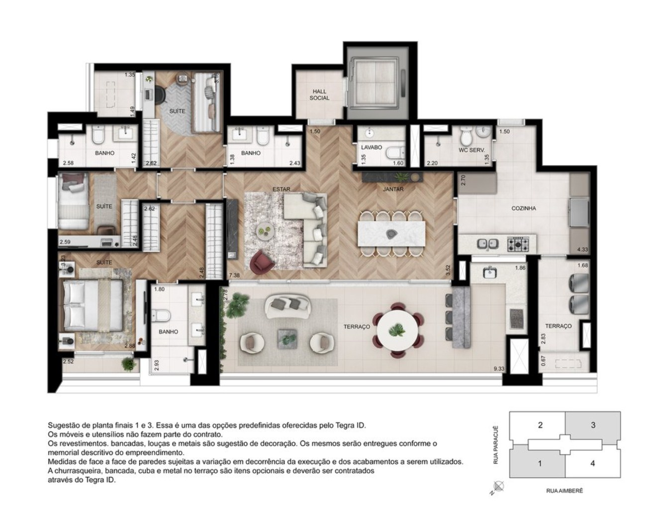 Apartamento à venda com 4 quartos, 157m² - Foto 26