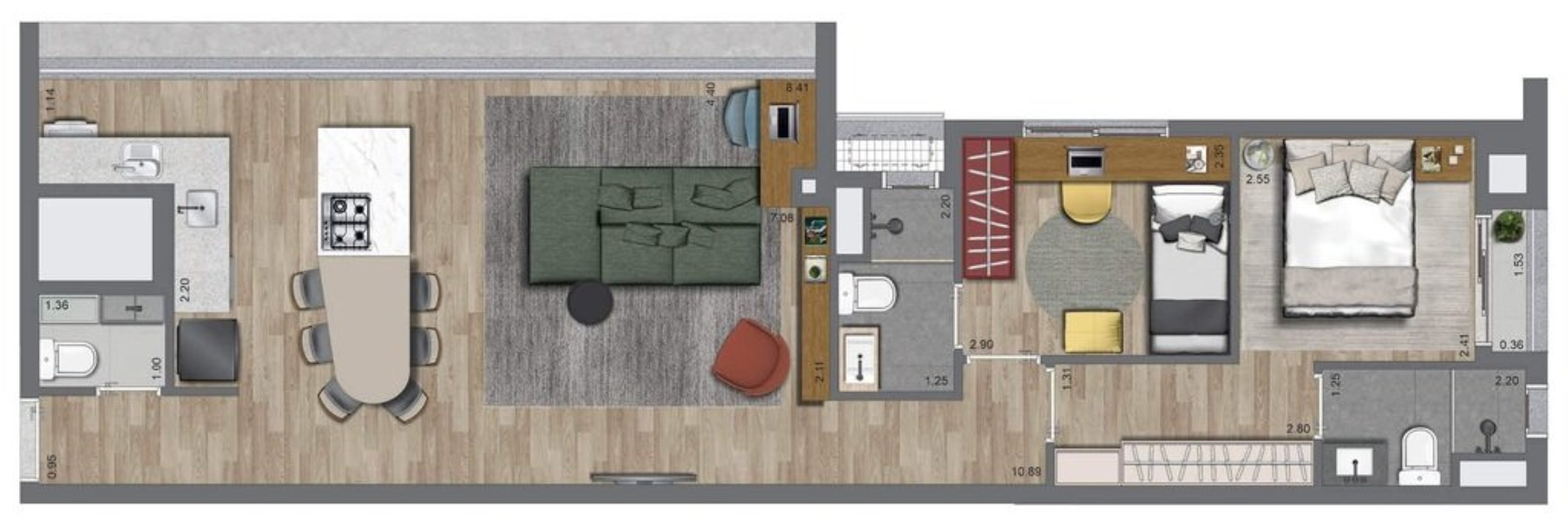 Apartamento à venda com 3 quartos, 114m² - Foto 50