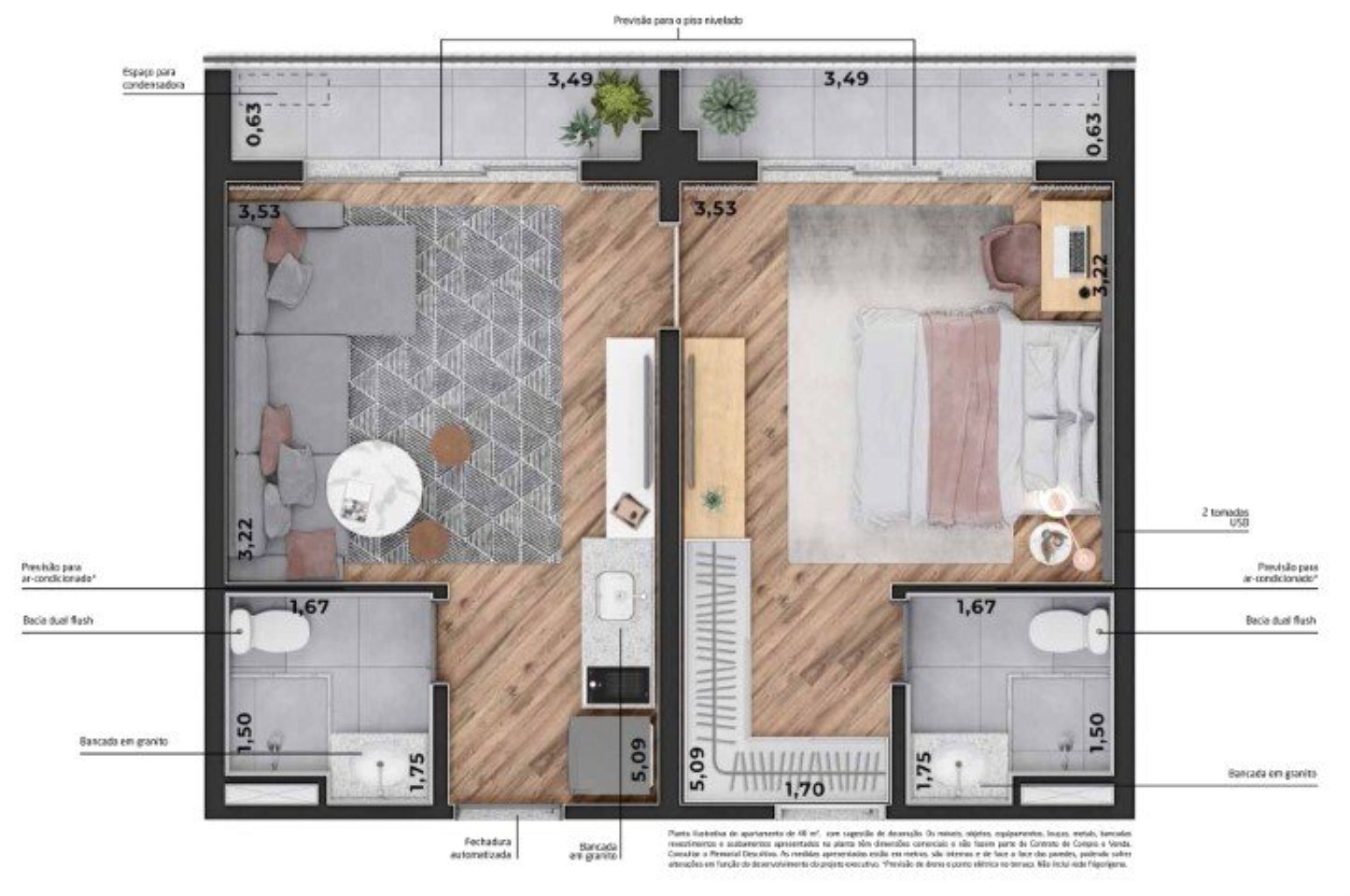 Apartamento à venda com 1 quarto, 23m² - Foto 22