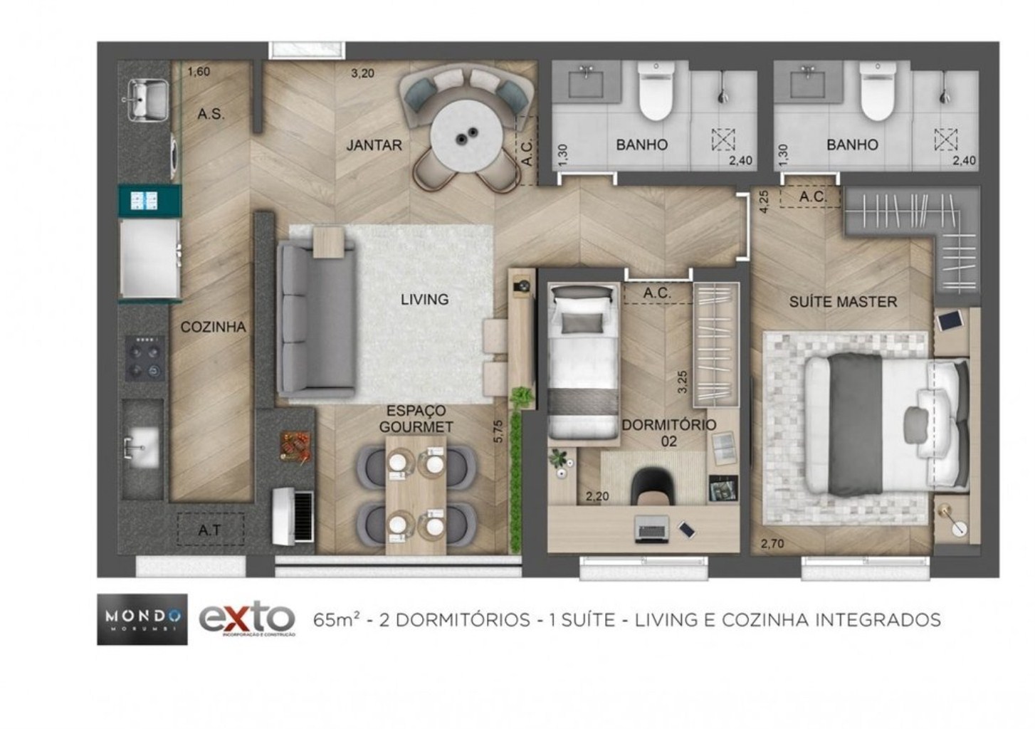 Apartamento à venda com 2 quartos, 81m² - Foto 15