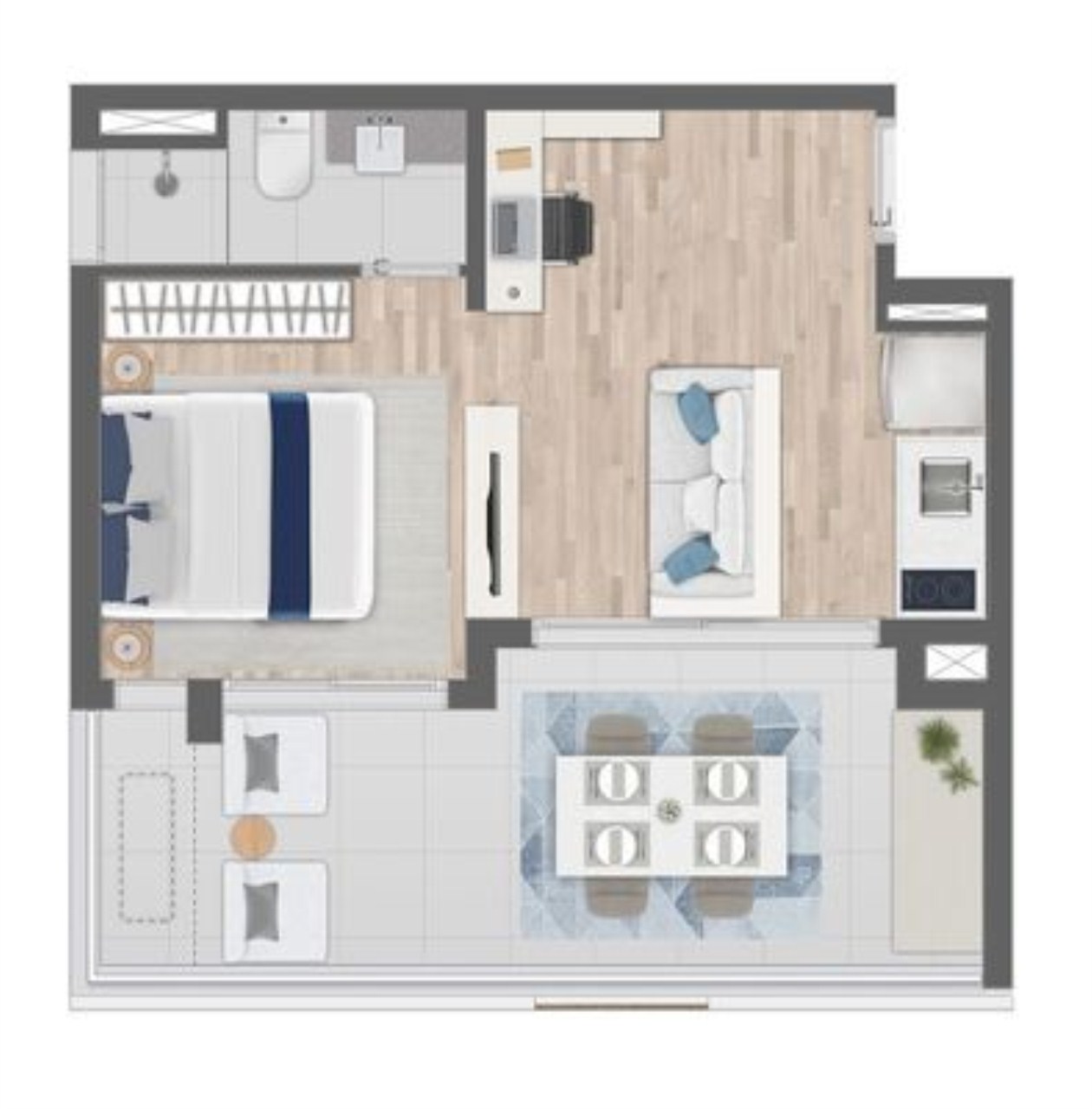 Apartamento à venda com 1 quarto, 21m² - Foto 27