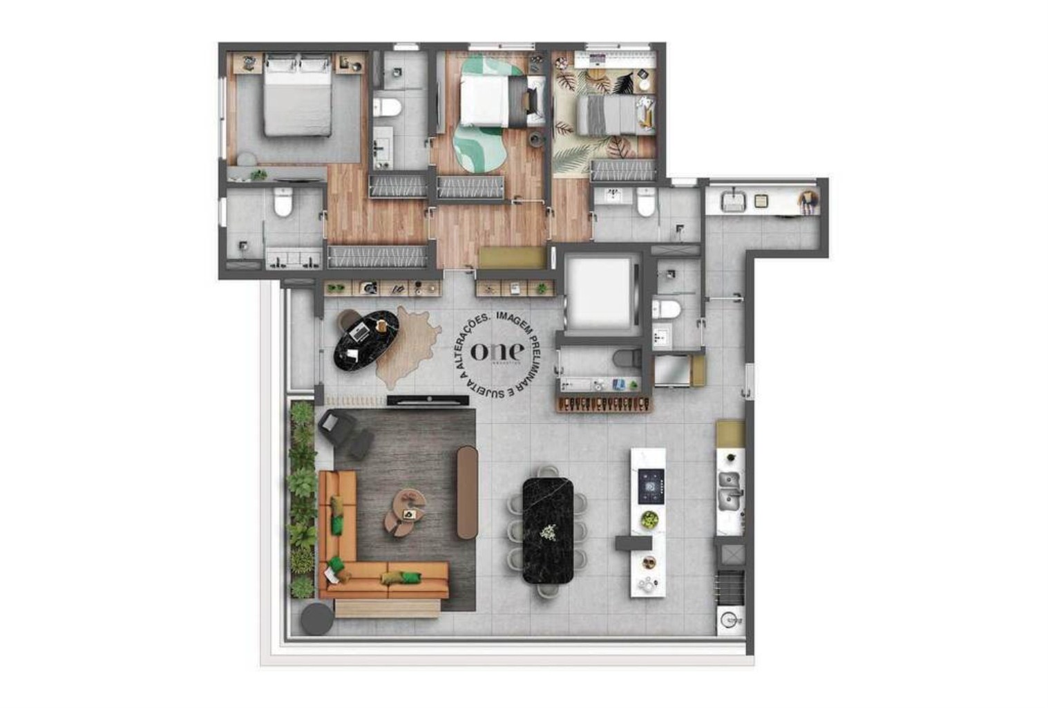 Apartamento à venda com 4 quartos, 166m² - Foto 15