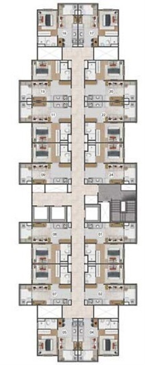 Apartamento à venda com 1 quarto, 28m² - Foto 16