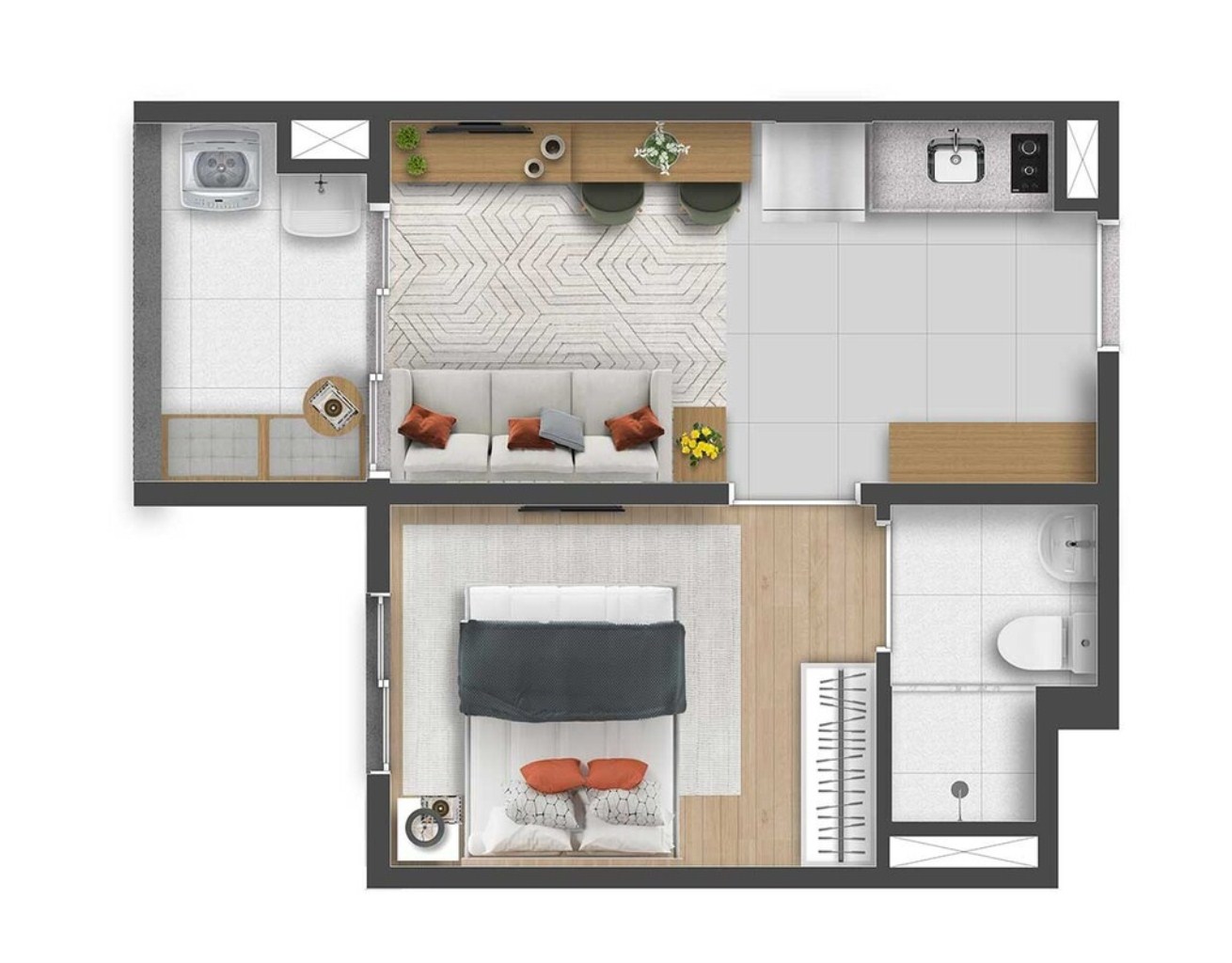 Apartamento à venda com 1 quarto, 25m² - Foto 28