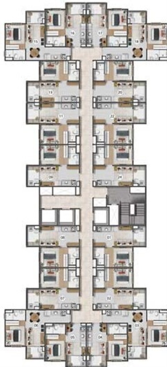 Apartamento à venda com 1 quarto, 28m² - Foto 18