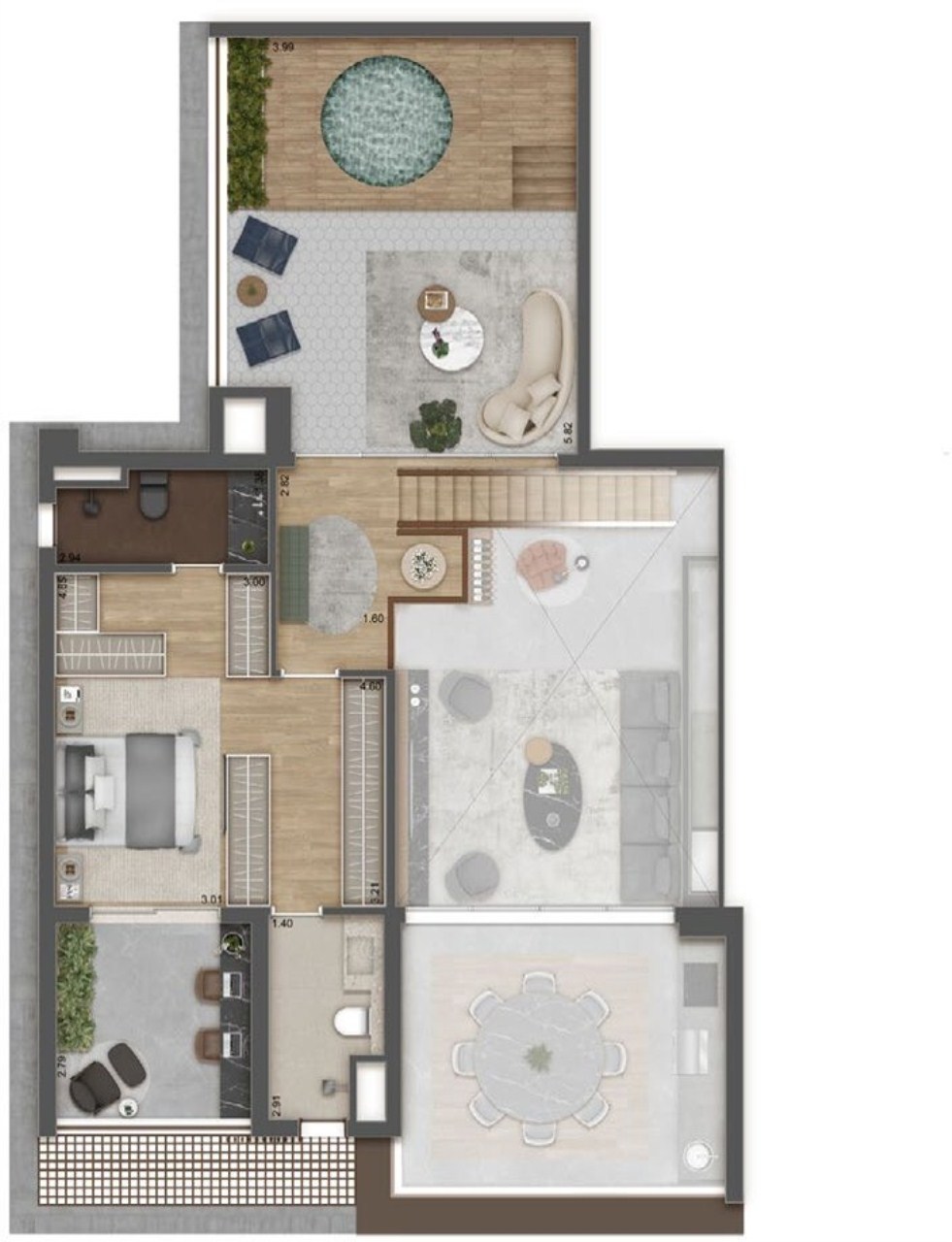 Apartamento à venda com 3 quartos, 132m² - Foto 22