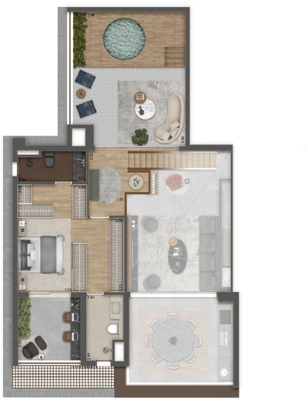 Apartamento à venda com 3 quartos, 184m² - Foto 22