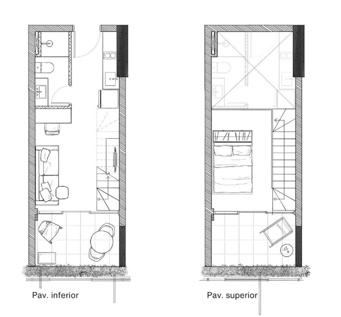 Apartamento à venda com 1 quarto, 25m² - Foto 5