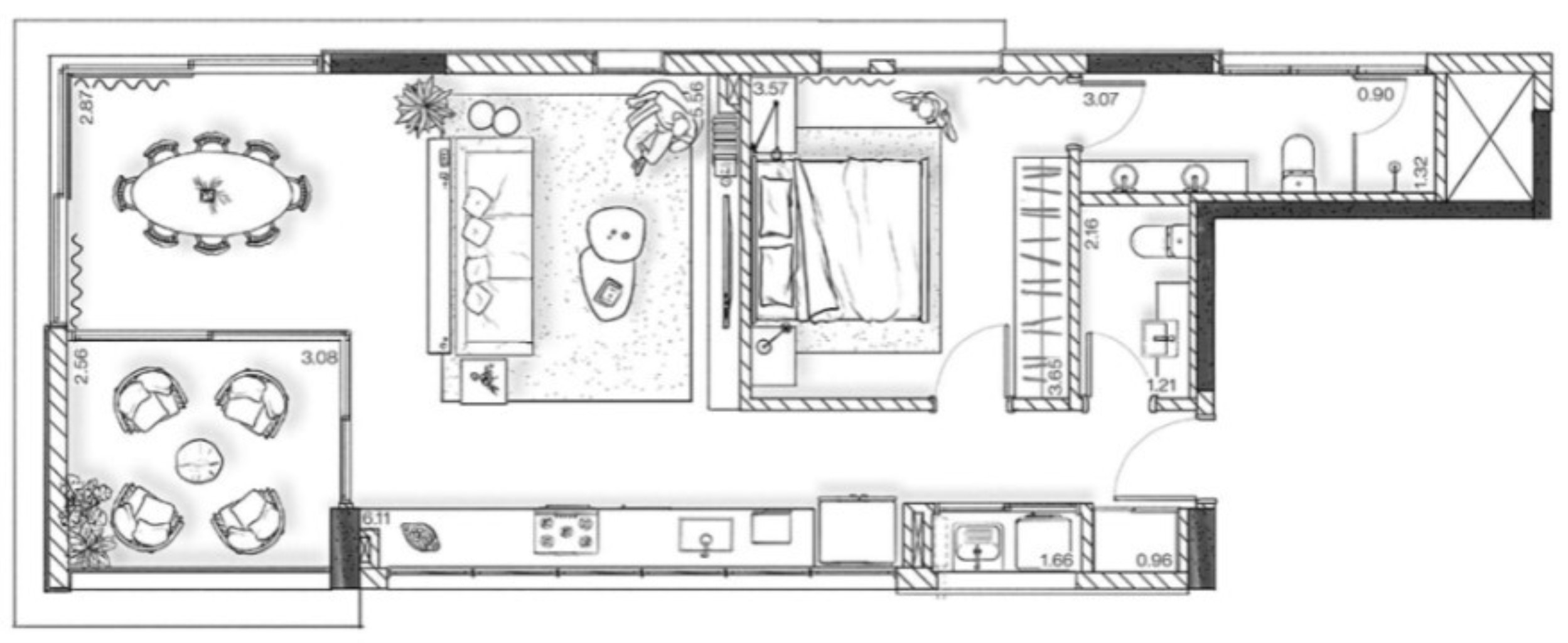 Apartamento à venda com 1 quarto, 79m² - Foto 21