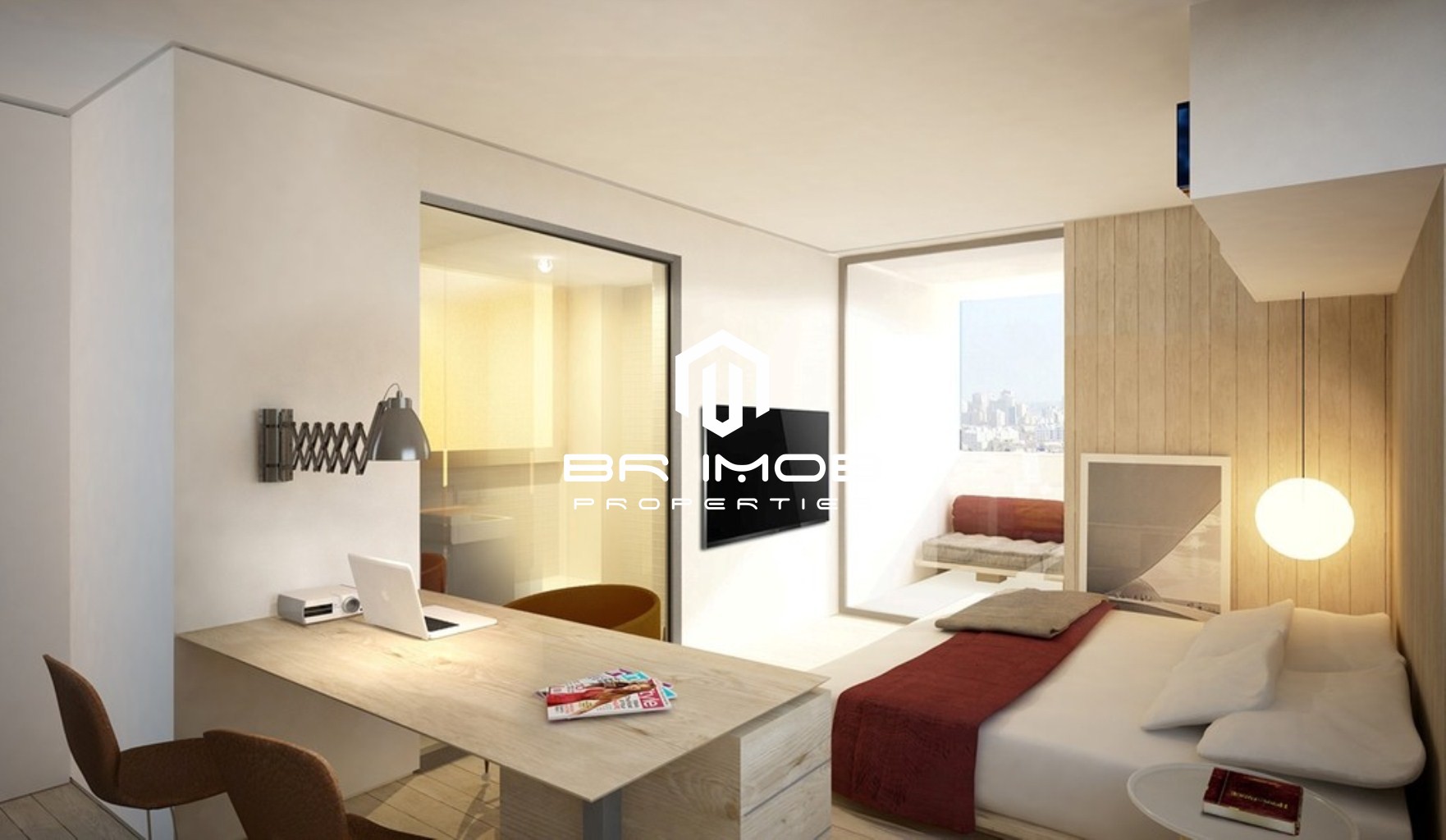 Apartamento à venda com 1 quarto, 35m² - Foto 5