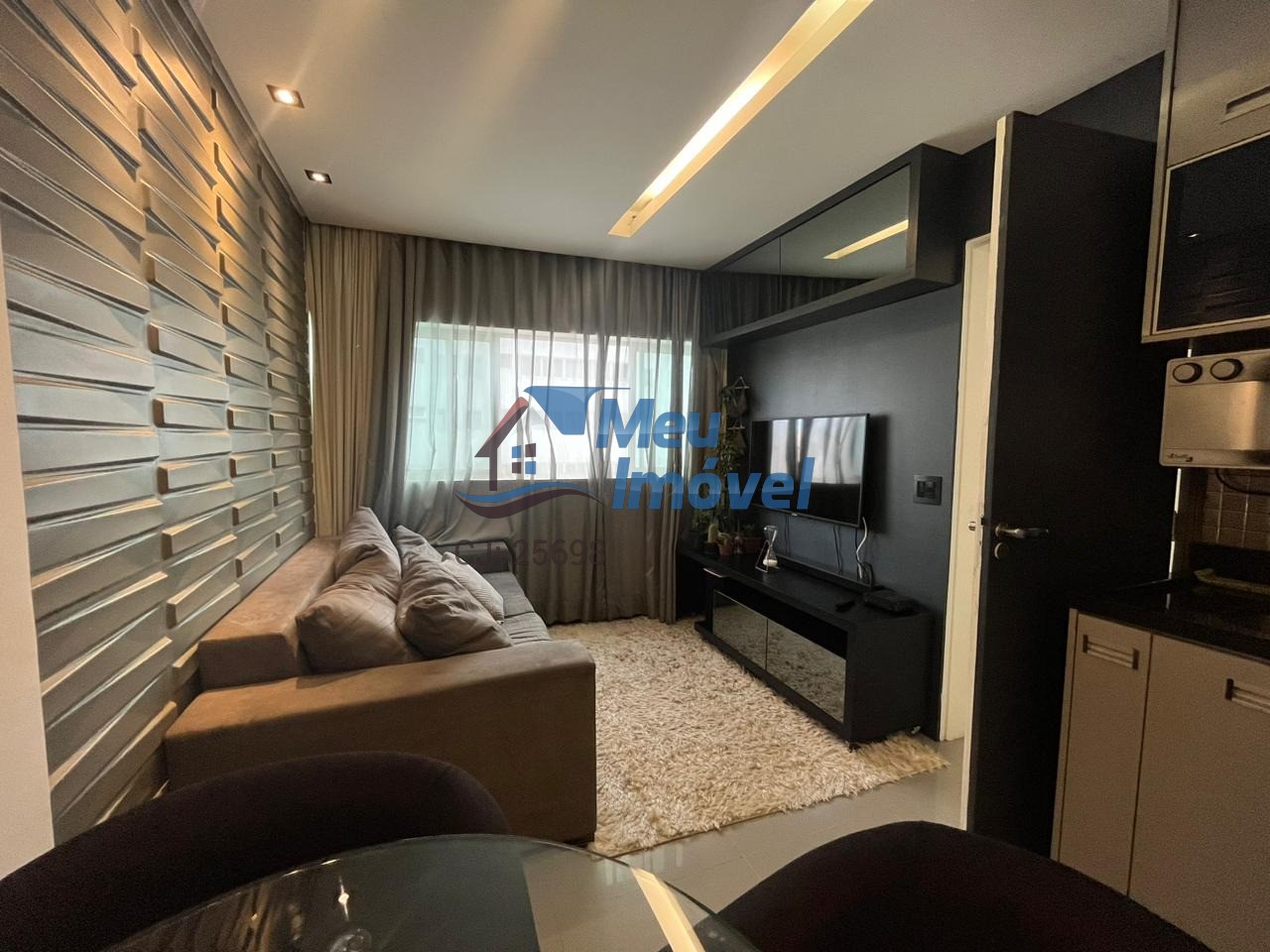 Apartamento à venda com 1 quarto, 33m² - Foto 1