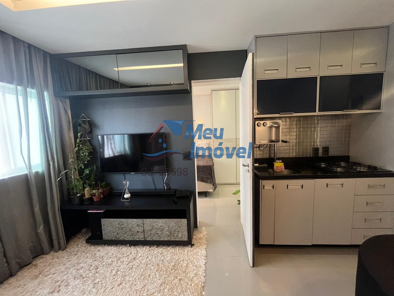 Apartamento à venda com 1 quarto, 33m² - Foto 7