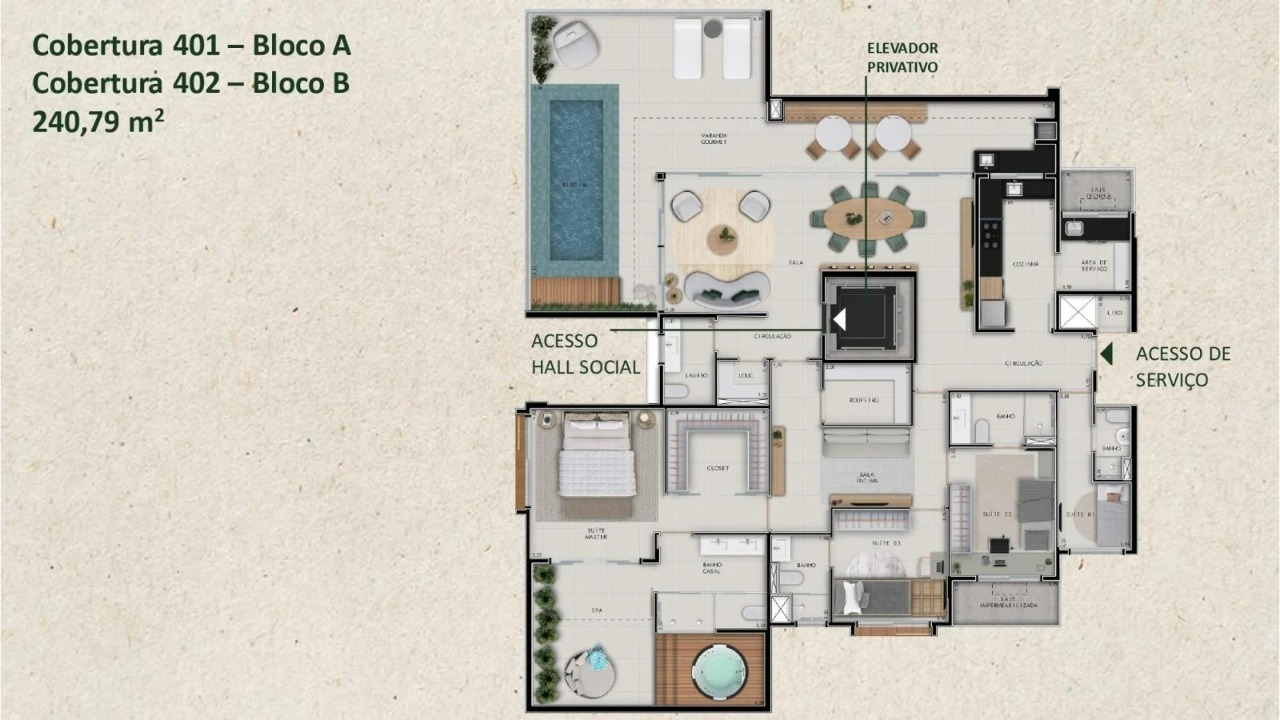 Apartamento à venda com 3 quartos, 136m² - Foto 26