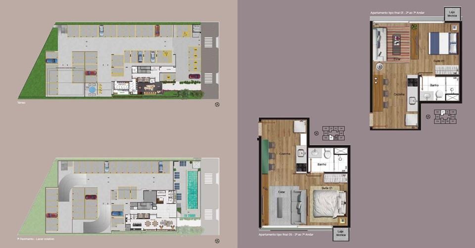 Apartamento à venda com 1 quarto, 29m² - Foto 36