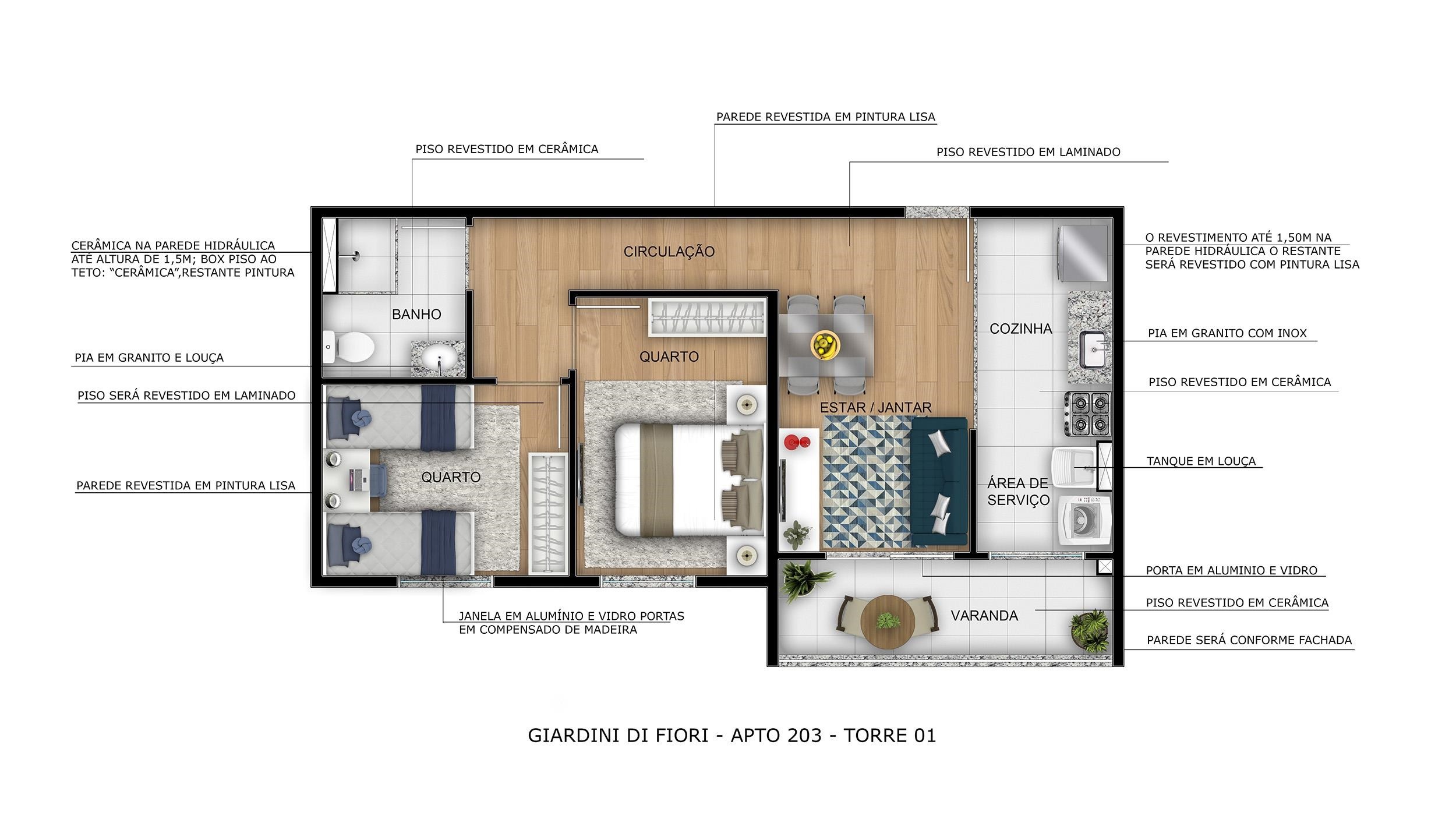 Apartamento à venda com 2 quartos, 53m² - Foto 14