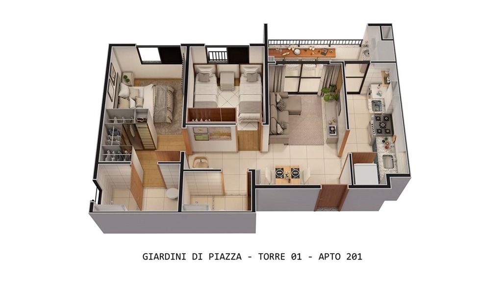 Apartamento à venda com 2 quartos, 59m² - Foto 24